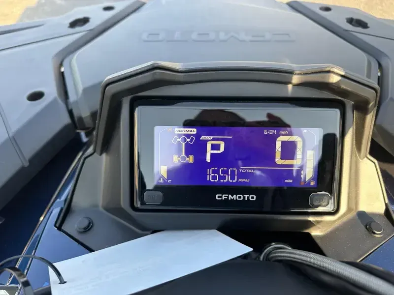 2025 CFMOTO CFORCE 600 TOURING TWILIGHT BLUE Image 7