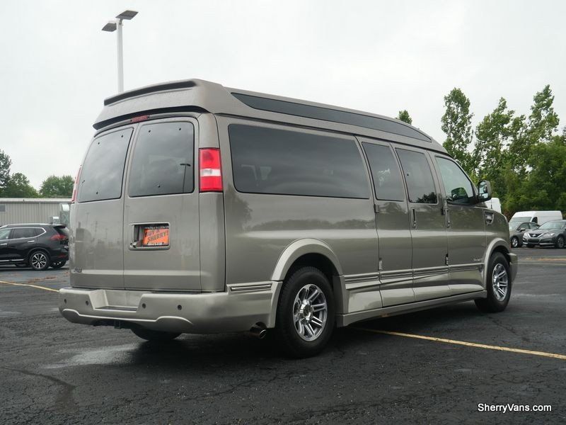 2022 Chevrolet Express Cargo  in a Bronzemist Metallic Fade exterior color and Taupe/Browninterior. Paul Sherry Chrysler Dodge Jeep RAM (937) 749-7061 sherrychrysler.net 