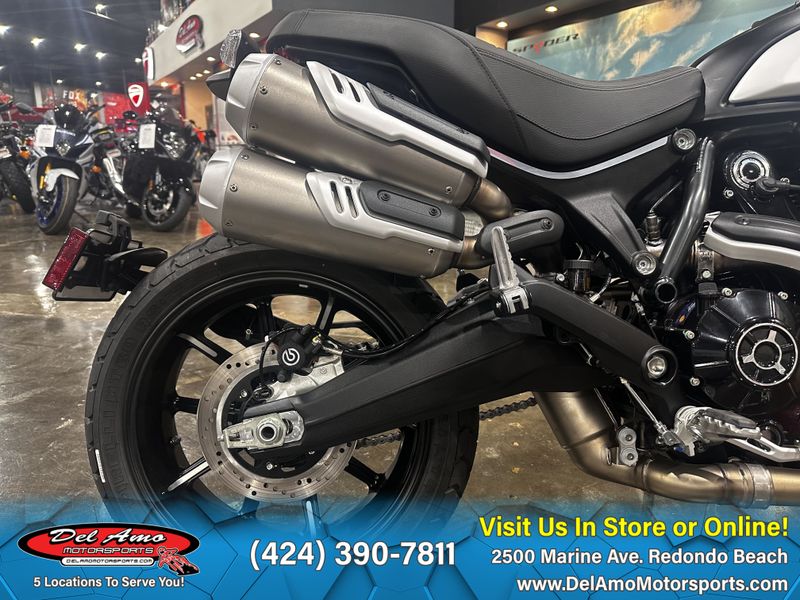 2023 Ducati SCRAMBLER 1100 SPORT PRO  in a DARK STEALTH exterior color. Del Amo Motorsports of Redondo Beach (424) 304-1660 delamomotorsports.com 