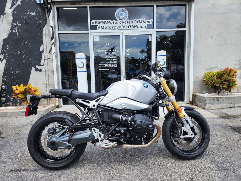 2016 BMW R nineT  in a SILVER exterior color. BMW Motorcycles of Miami 786-845-0052 motorcyclesofmiami.com 