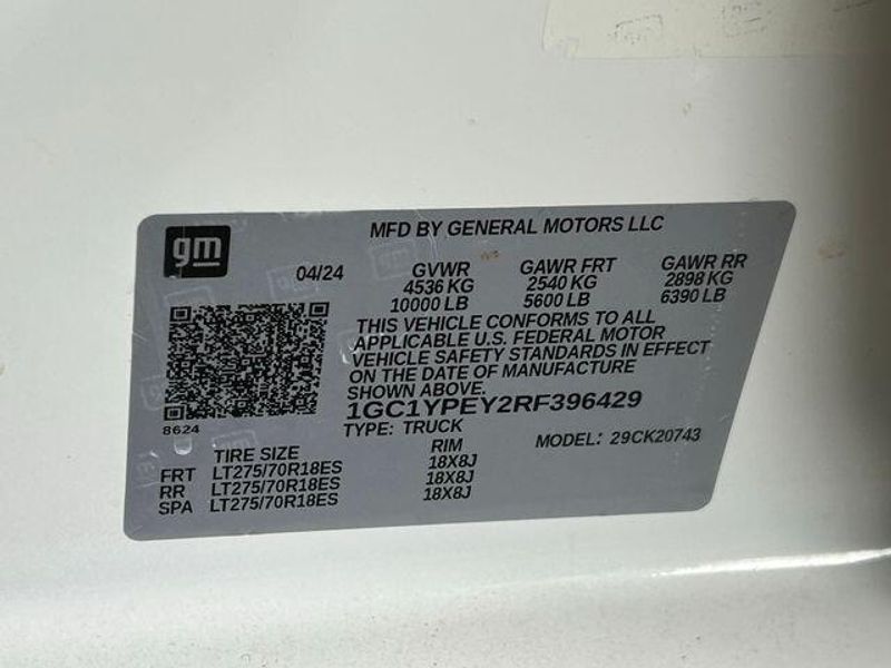Used 2024 Chevrolet Silverado 2500HD LTZImage 9