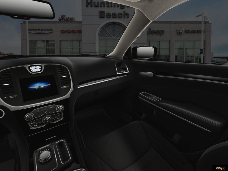 2023 Chrysler 300 Touring in a Bright White exterior color and Blackinterior. BEACH BLVD OF CARS beachblvdofcars.com 