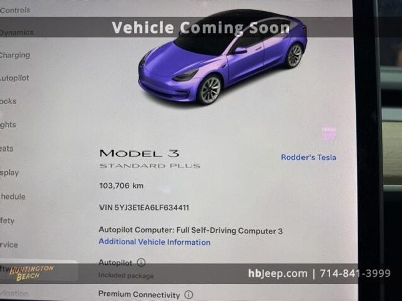 2020 Tesla Model 3 Standard Range PlusImage 11