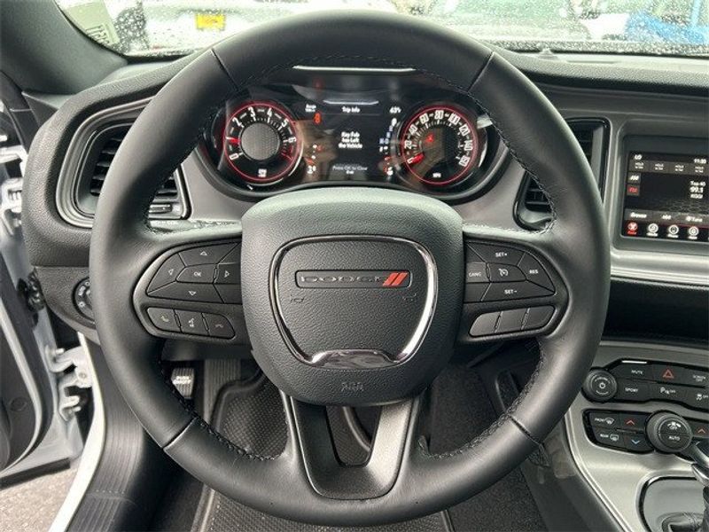 2023 Dodge Challenger Gt Awd in a White Knuckle exterior color and Blackinterior. McPeek