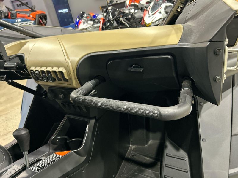 New 2024 CFMOTO ZFORCE 950 HO EX G1  in a DESERT TAN exterior color. Del Amo Motorsports of Redondo Beach (424) 390-7811 delamomotorsports.com 