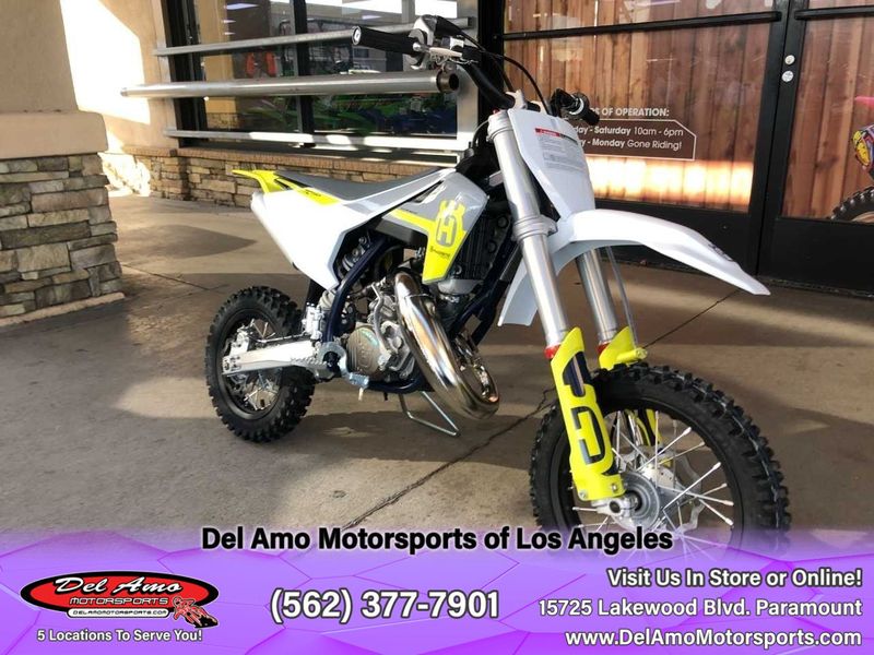 2024 HUSQVARNA TC 50  in a WHITE exterior color. Del Amo Motorsports of Los Angeles (562) 262-9181 delamomotorsports.com 