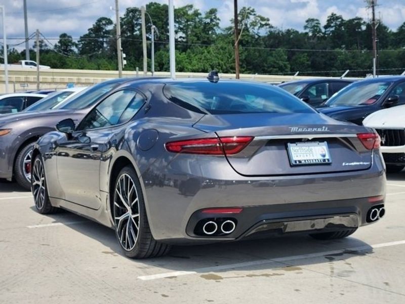 2024 Maserati GranTurismo Modena in a Grey exterior color and Nero/Nerointerior. Northside Imports Houston 281-475-4549 northsideimportshouston.com 