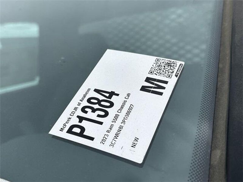 New 2023 RAM 5500 Tradesman Chassis Regular Cab 4x4 84