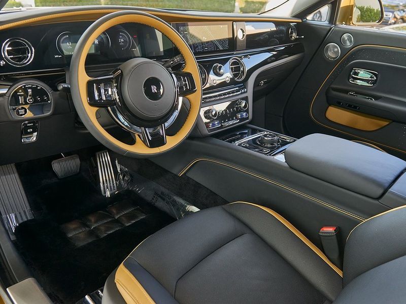 2024 Rolls-Royce   in a Chartreuse exterior color and Blackinterior. SHELLY AUTOMOTIVE shellyautomotive.com 