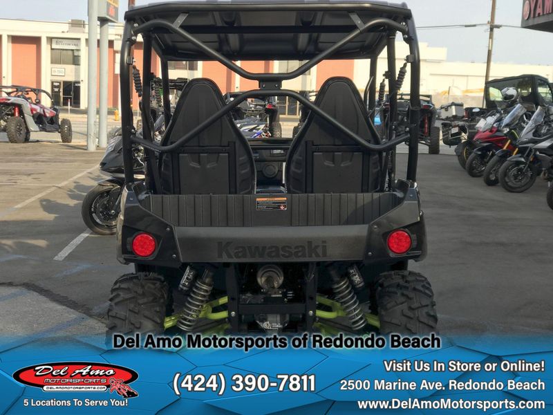 New 2025 Kawasaki TERYX4 S LE  in a ICE GRAY/SUPER BLACK exterior color. Del Amo Motorsports of Redondo Beach (424) 390-7811 delamomotorsports.com 