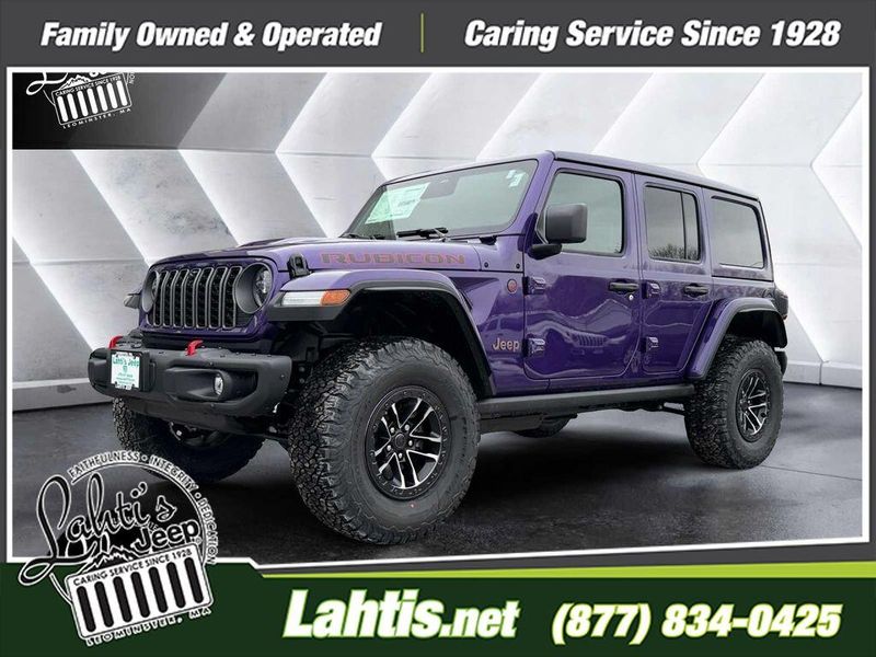 New 2026 Jeep Wrangler 4-door Rubicon X