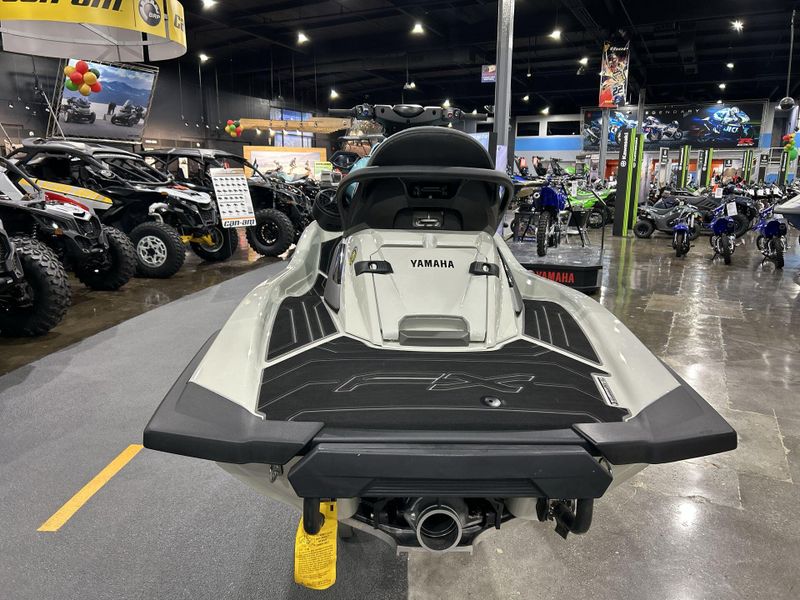 2025 Yamaha FX CRUISER HO W/AUDIO  in a MINT/PEARL exterior color. Del Amo Motorsports of Redondo Beach (424) 390-7811 delamomotorsports.com 