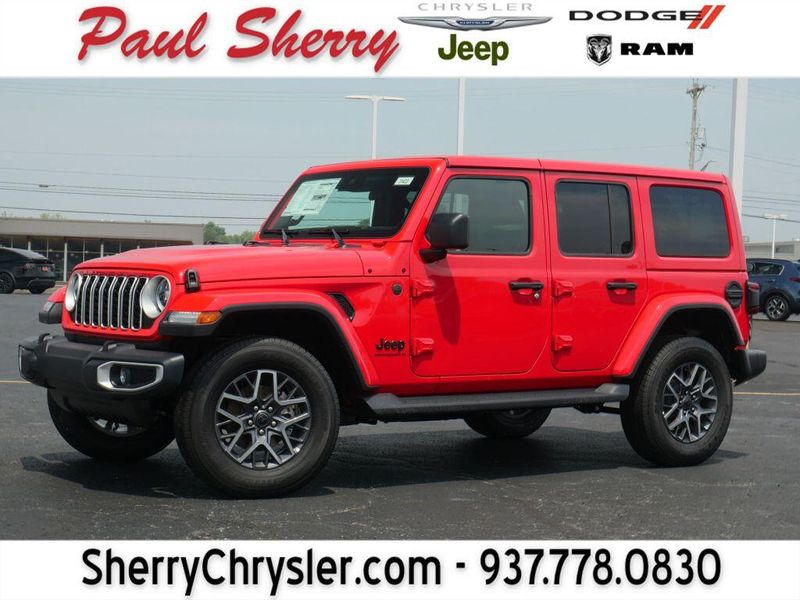 New 2025 Jeep Wrangler 4-door Sahara