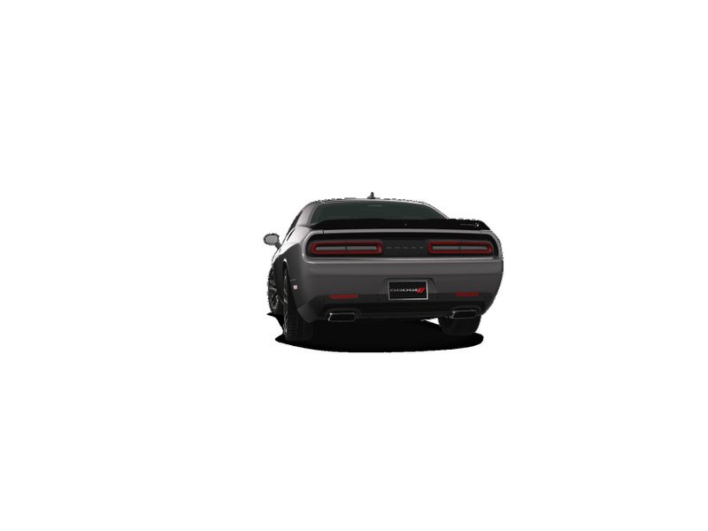 2023 Dodge Challenger R/T Scat Pack in a Granite Pearl Coat exterior color and Blackinterior. BEACH BLVD OF CARS beachblvdofcars.com 