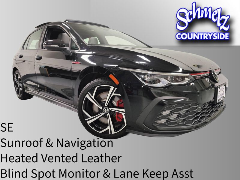 Used 2024 Volkswagen Golf GTI SE w/Sunroof/Leather PkgImage 1