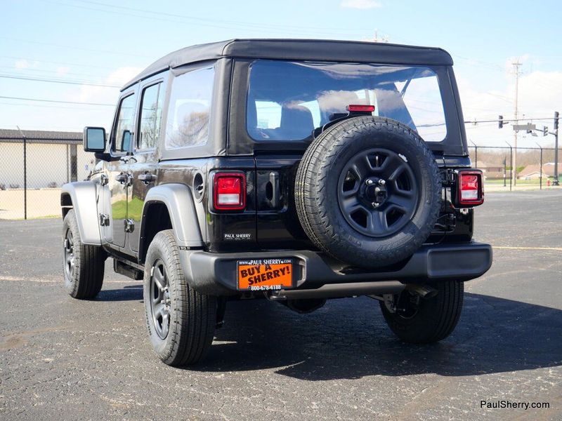 New 2026 Jeep Wrangler 4-door Sport