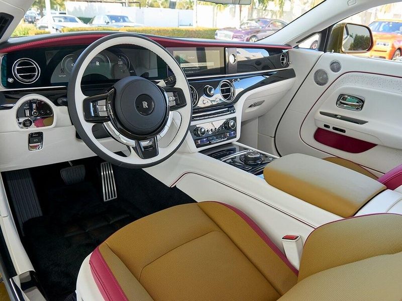 2024 Rolls-Royce   in a Chartreuse exterior color and Grace Whiteinterior. SHELLY AUTOMOTIVE shellyautomotive.com 