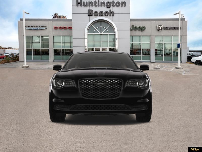 2023 Chrysler 300 Touring in a Gloss Black exterior color and Blackinterior. BEACH BLVD OF CARS beachblvdofcars.com 