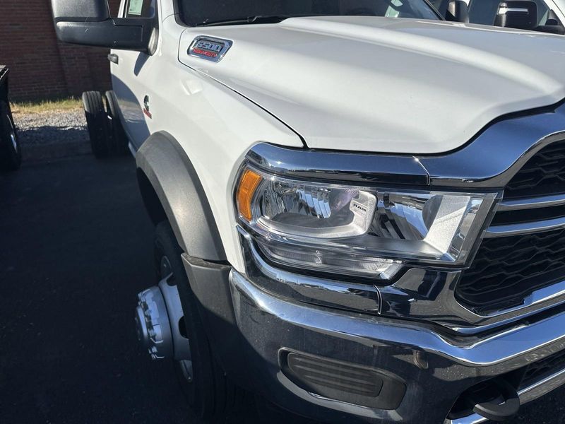 2024 RAM 5500 Chassis Cab Tradesman in a Bright White Clear Coat exterior color and Diesel Gray/Blackinterior. Gupton Motors Inc 615-384-2886 guptonmotors.com 