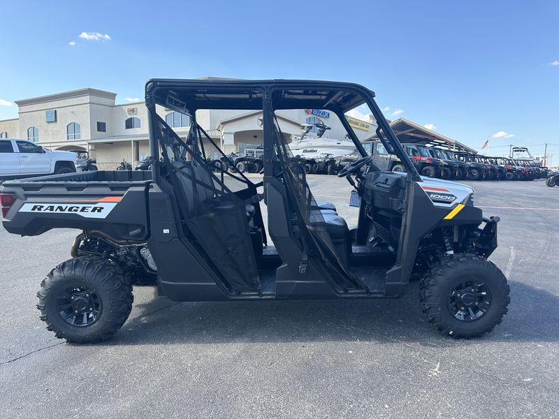 2025 Polaris RANGER CREW 1000 PREMIUM WHITE LIGHTNINGImage 3