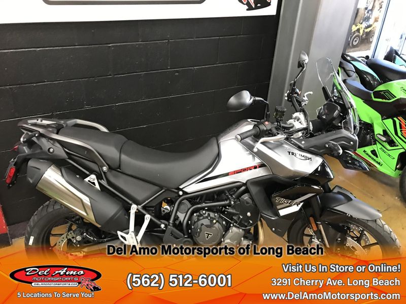 2024 Triumph TIGER 850 SPORT  in a GRAPHITE/JET BLACK exterior color. Del Amo Motorsports of Long Beach (562) 362-3160 delamomotorsports.com 