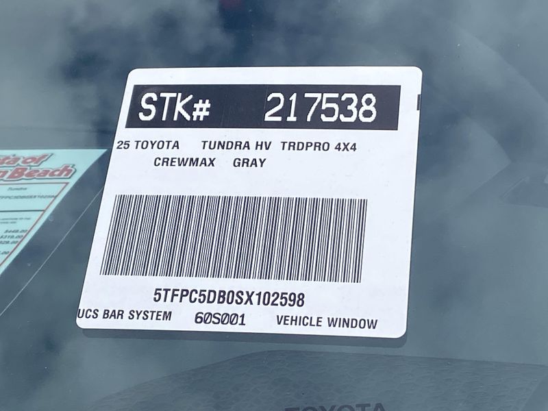 2025 Toyota Tundra TRD Pro HybridImage 22