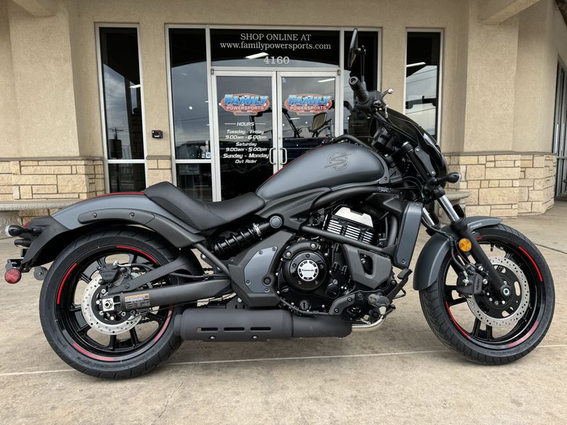 2024 Kawasaki VULCAN CAFE ABS METALLIC MATTE DARK GRAY AND METALLIC FLAT SPARK BLACKImage 1