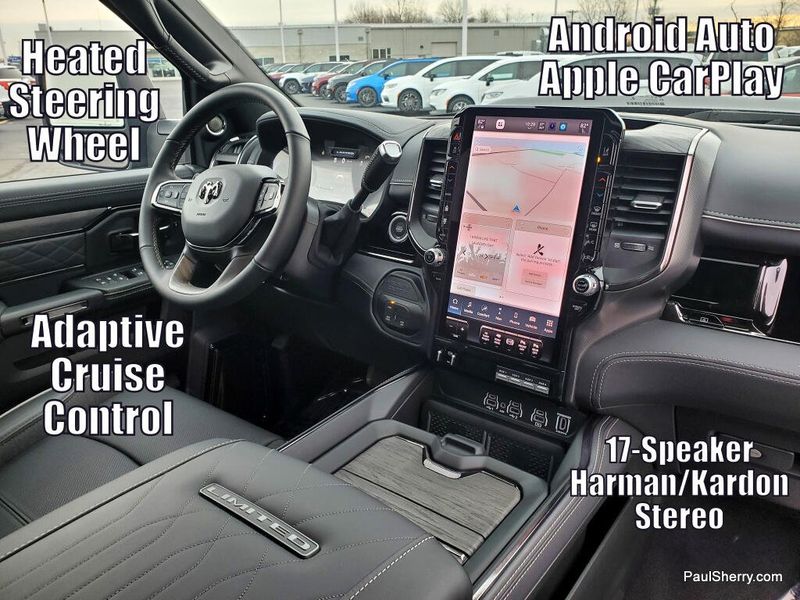 New 2026 RAM 3500 Limited Mega Cab 4x4 6'4' Box