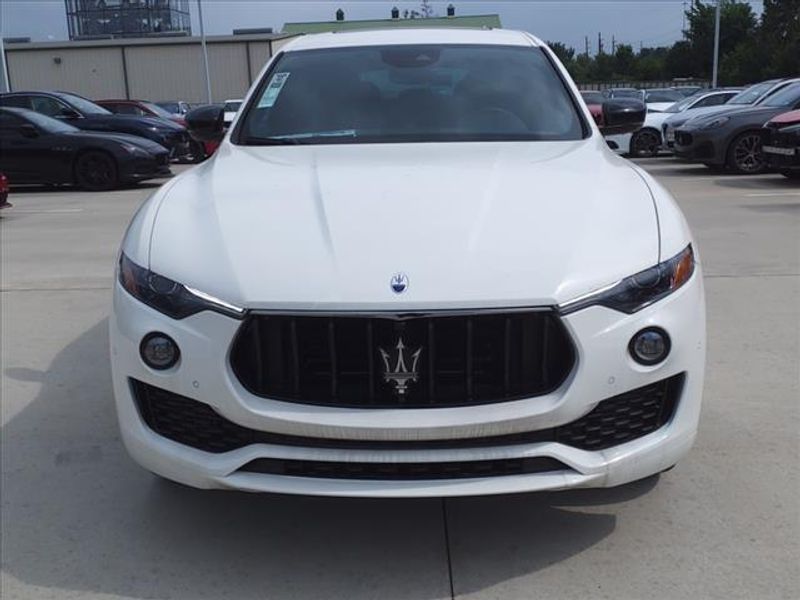 2024 Maserati Levante GT in a White exterior color and Black/Redinterior. Northside Imports Houston 281-475-4549 northsideimportshouston.com 