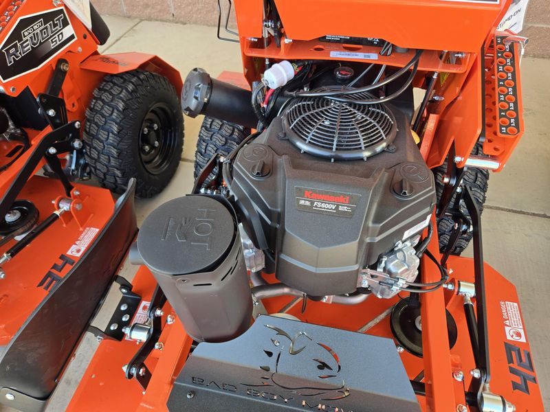 NEW 2025 BAD BOY MOWERS REVOLT SD 42 KAWASAKI FS600V 185HP Image 5