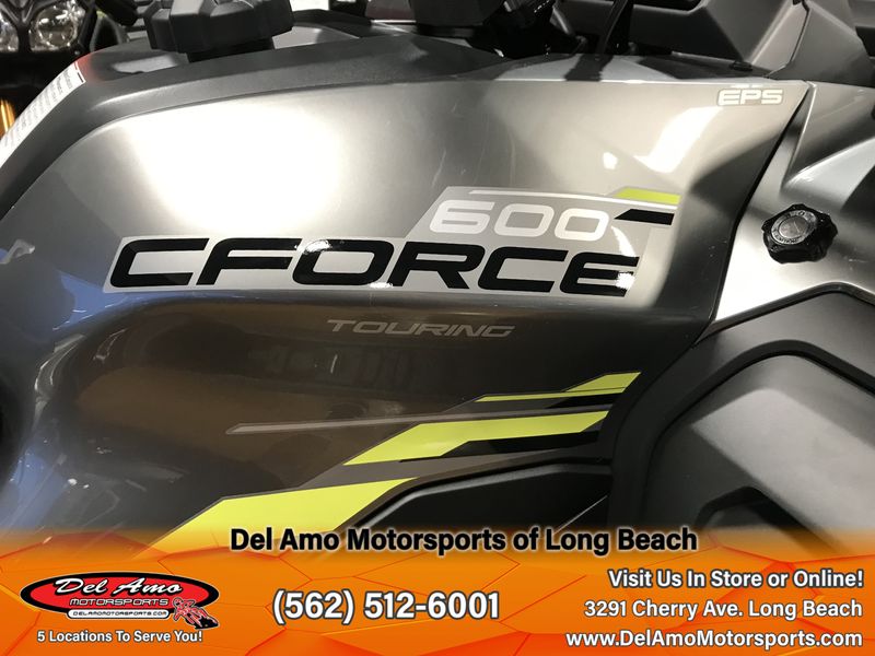 2024 CFMOTO CF600AU-3LA  in a VELOCITY GREY exterior color. Del Amo Motorsports of Long Beach (562) 362-3160 delamomotorsports.com 