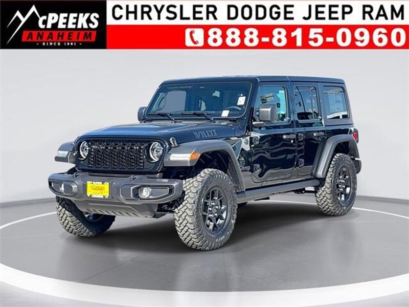 New 2026 Jeep Wrangler 4-door WillysImage 1