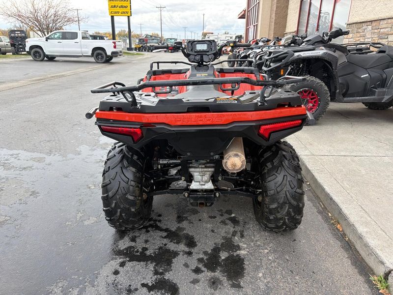 Used 2023 Polaris SPORTSMAN 450 HO EPS  ORANGE RUST 