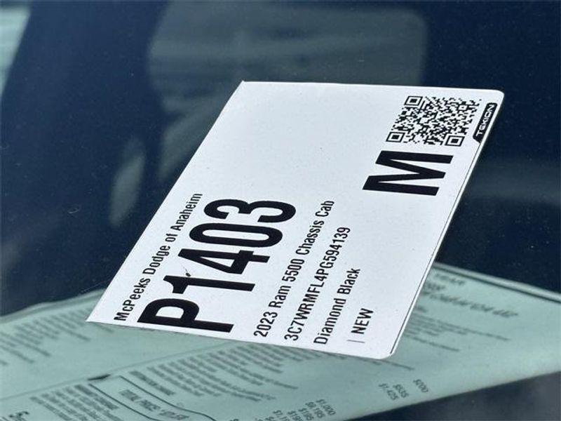 New 2023 RAM 5500 Tradesman Chassis Crew Cab 4x2 84