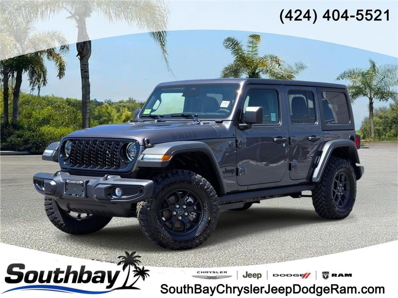 New 2026 Jeep Wrangler 4-door Willys