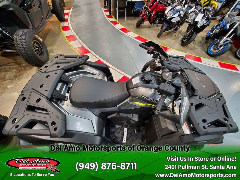 2024 CFMOTO CF600AU-3LA  in a VELOCITY GREY exterior color. Del Amo Motorsports of Orange County (949) 416-2102 delamomotorsports.com 