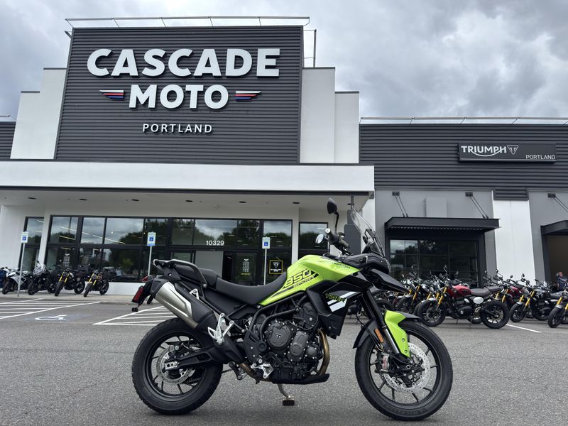2025 Triumph Tiger 850 Sport - ROULETTE GREEN - JET BLACK 