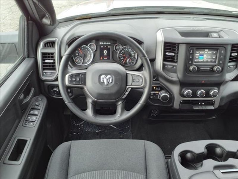 2024 RAM 2500 Tradesman in a Billet Silver Metallic Clear Coat exterior color and Blackinterior. Perris Valley Auto Center 951-657-6100 perrisvalleyautocenter.com 