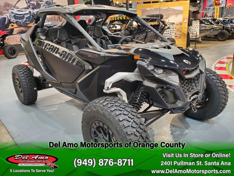 2024 Can-Am 7ARE  in a TRIPLE BLACK exterior color. Del Amo Motorsports of Orange County (949) 416-2102 delamomotorsports.com 