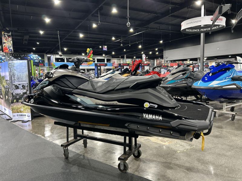 2025 Yamaha GP SVHO W/AUDIO  in a BLACK exterior color. Del Amo Motorsports of Redondo Beach (424) 390-7811 delamomotorsports.com 