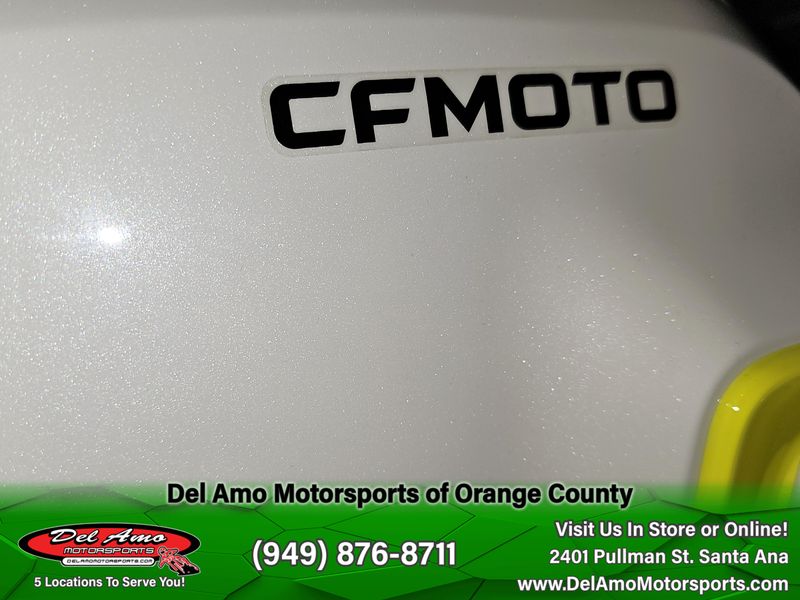 2024 CFMOTO CF125-8US  in a NEBULA WHITE exterior color. Del Amo Motorsports of Orange County (949) 416-2102 delamomotorsports.com 