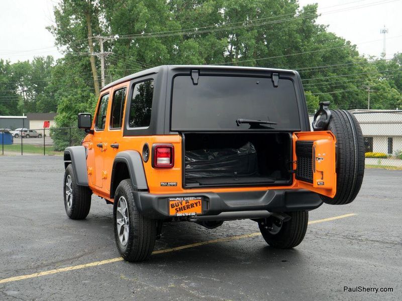 New 2025 Jeep Wrangler 4-door Sport S