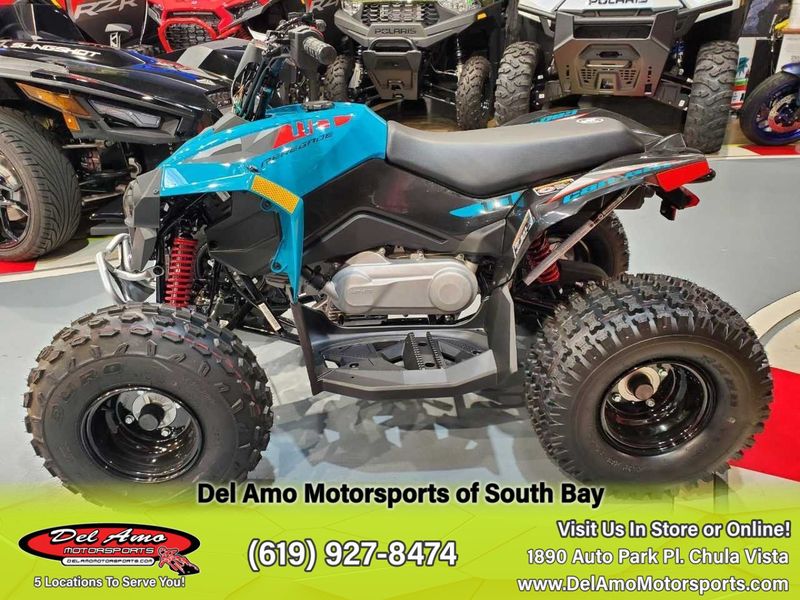 2024 Can-Am 3KRB  in a ICEBERG BLUE & BLACK exterior color. Del Amo Motorsports of South Bay (619) 547-1937 delamomotorsports.com 