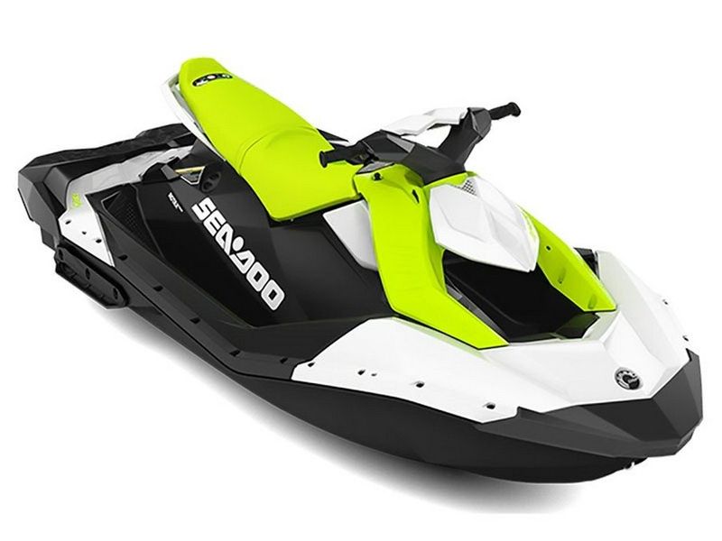 2023 Seadoo PWC SPARK CONV 90 WH 3 UP  in a Manta Green exterior color. Central Mass Powersports (978) 582-3533 centralmasspowersports.com 