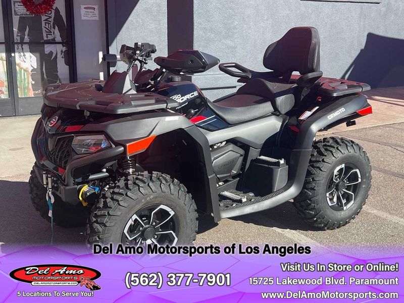 2024 CFMOTO CF600AU-3LA  in a MAGMA RED exterior color. Del Amo Motorsports of Los Angeles (562) 262-9181 delamomotorsports.com 