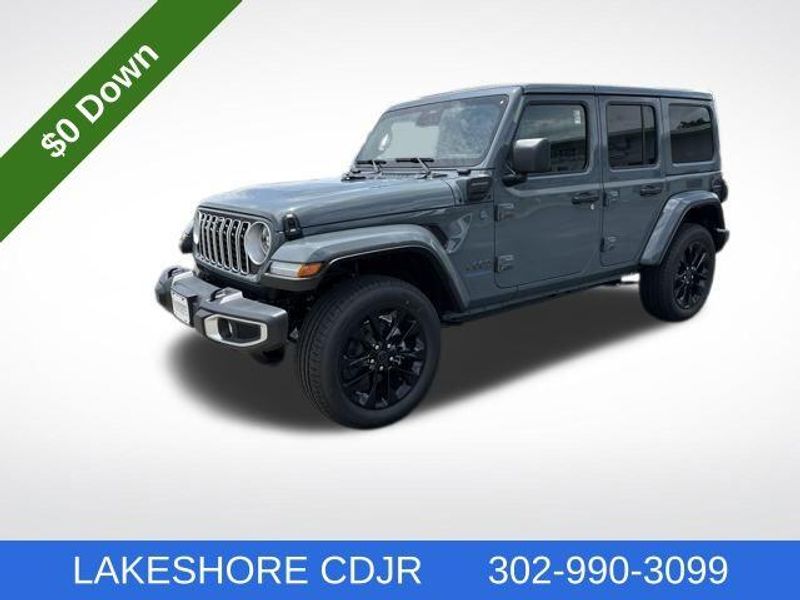 New 2025 Jeep Wrangler 4-door Sahara 4xe