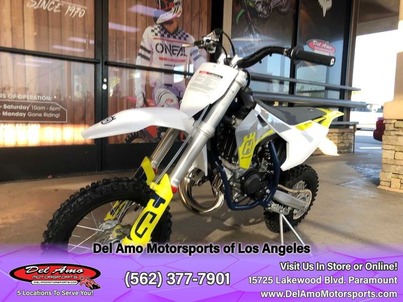 2024 HUSQVARNA TC 50  in a WHITE exterior color. Del Amo Motorsports of Los Angeles (562) 262-9181 delamomotorsports.com 