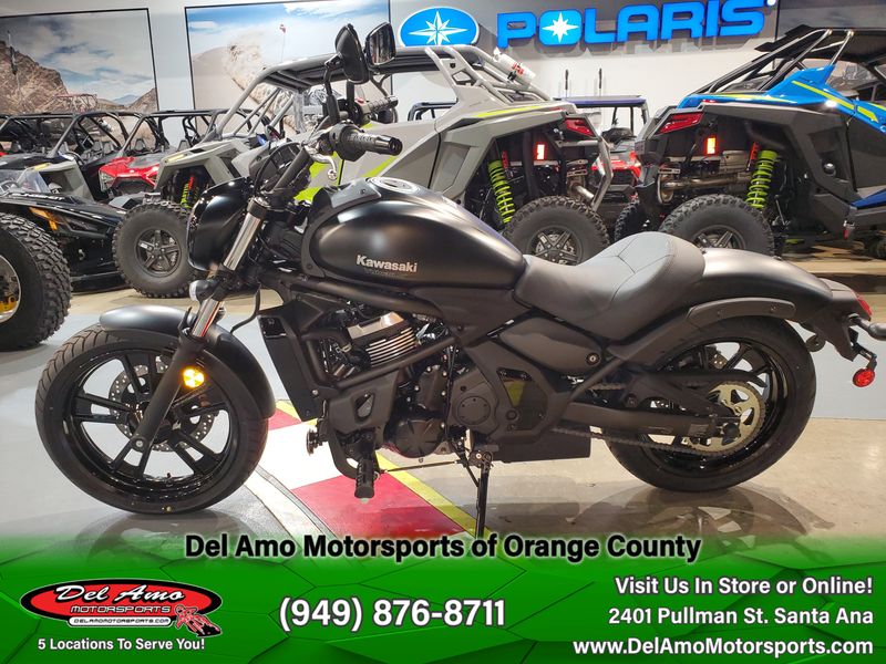 2024 Kawasaki EN650CRFNL-BK1  in a METALLIC FLAT SPARK BLACK exterior color. Del Amo Motorsports of Orange County (949) 416-2102 delamomotorsports.com 