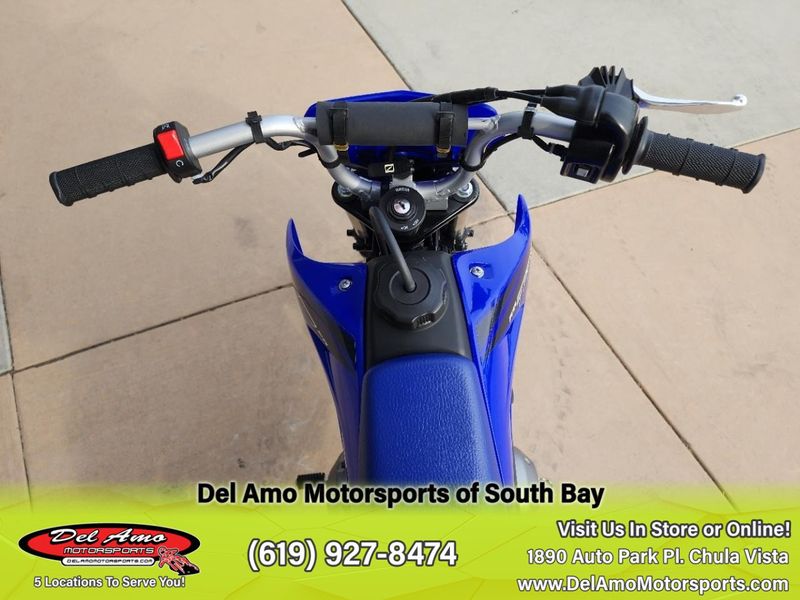 2023 Yamaha TTR50EPC  in a TEAM YAMAHA BLUE exterior color. Del Amo Motorsports of South Bay (619) 547-1937 delamomotorsports.com 