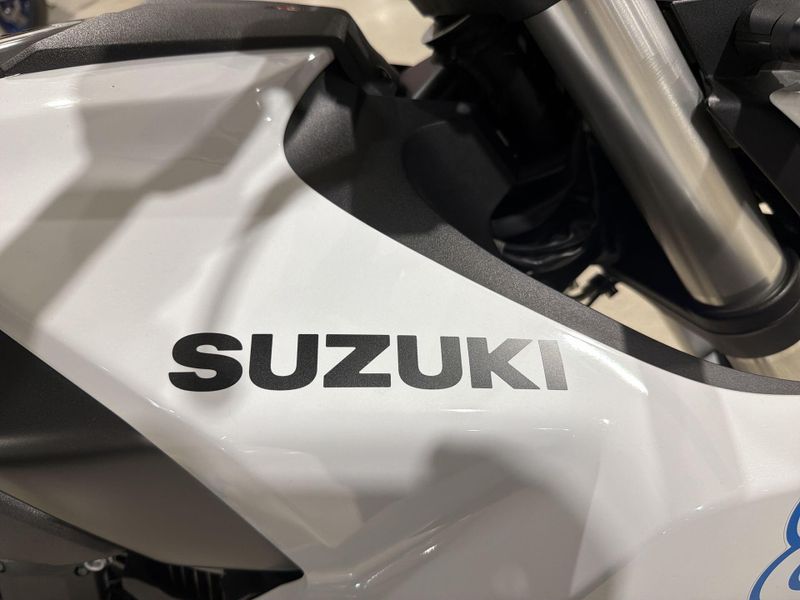 Used 2023 Suzuki GSX-8S  in a WHITE exterior color. Victorville Del Amo Motorsports 760-241-7387 delamomotorsportsofvictorville.com 